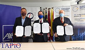 MoU Signing Ceremony between TAPiO, AXA and EuroCHam