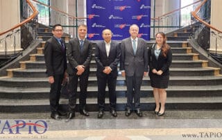 TAPiO Management Team led by Mr. Bernhard Schutte, Chairman, visited to Bursa Malaysia today. TAPiO was received by Tan Sri Abdul Wahid Omar, Chairman of Bursa Malaysia Berhad.