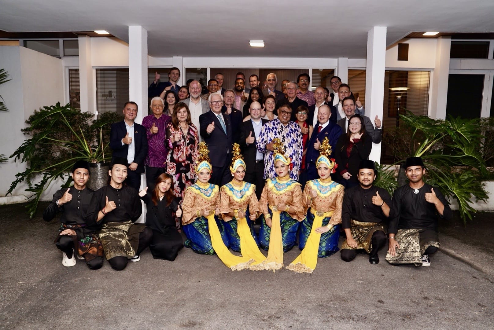 The appointment ceremony took place at the residence of His Excellency Dr Peter Blomeyer, Ambassador of Germany to Malaysia